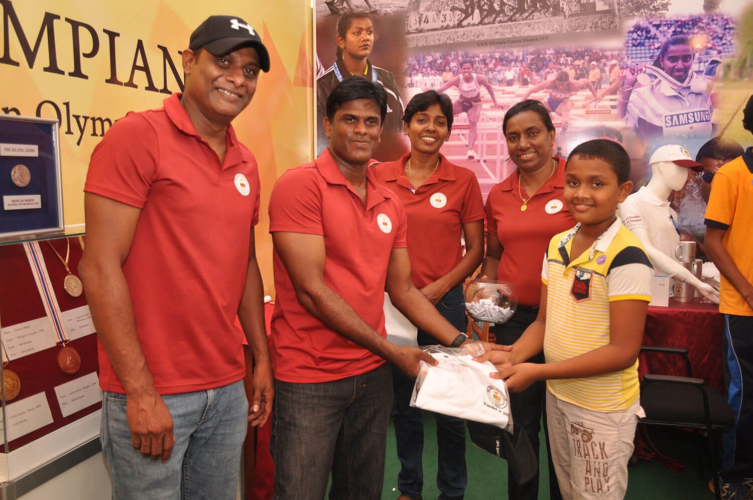 Prime Minister Ranil Wickremesinghe launched the official website of the Sri Lanka Olympians Association (SLO)