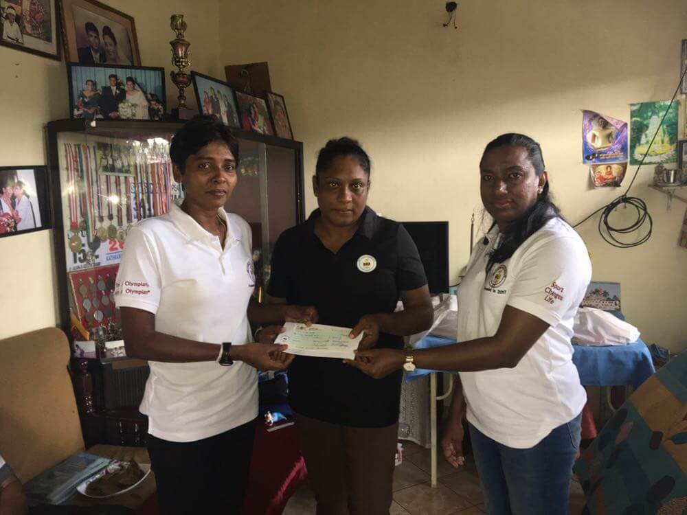 Helping Hand for a Fellow Sri Lanka Olympian