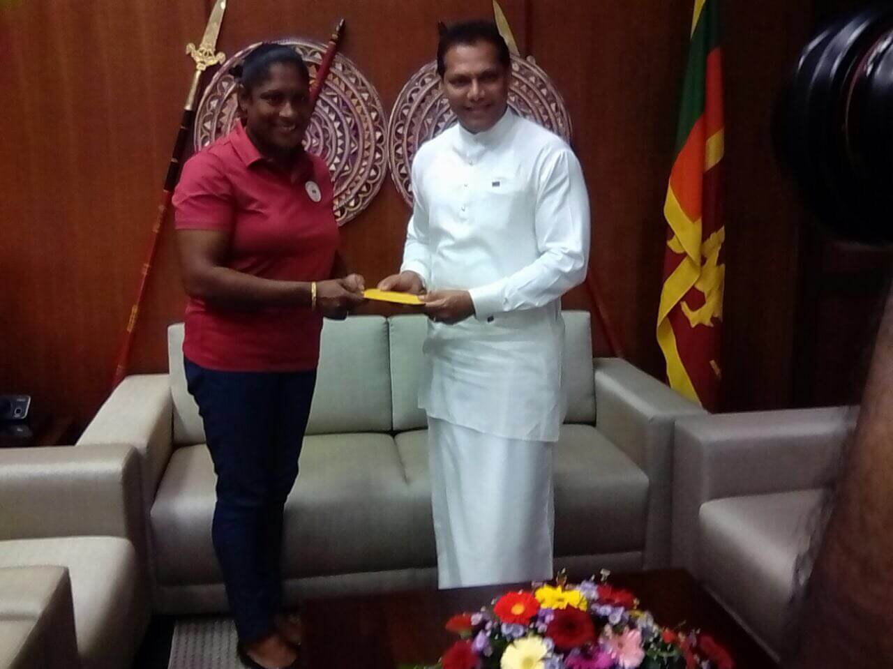 Helping Hand for a Fellow Sri Lanka Olympian