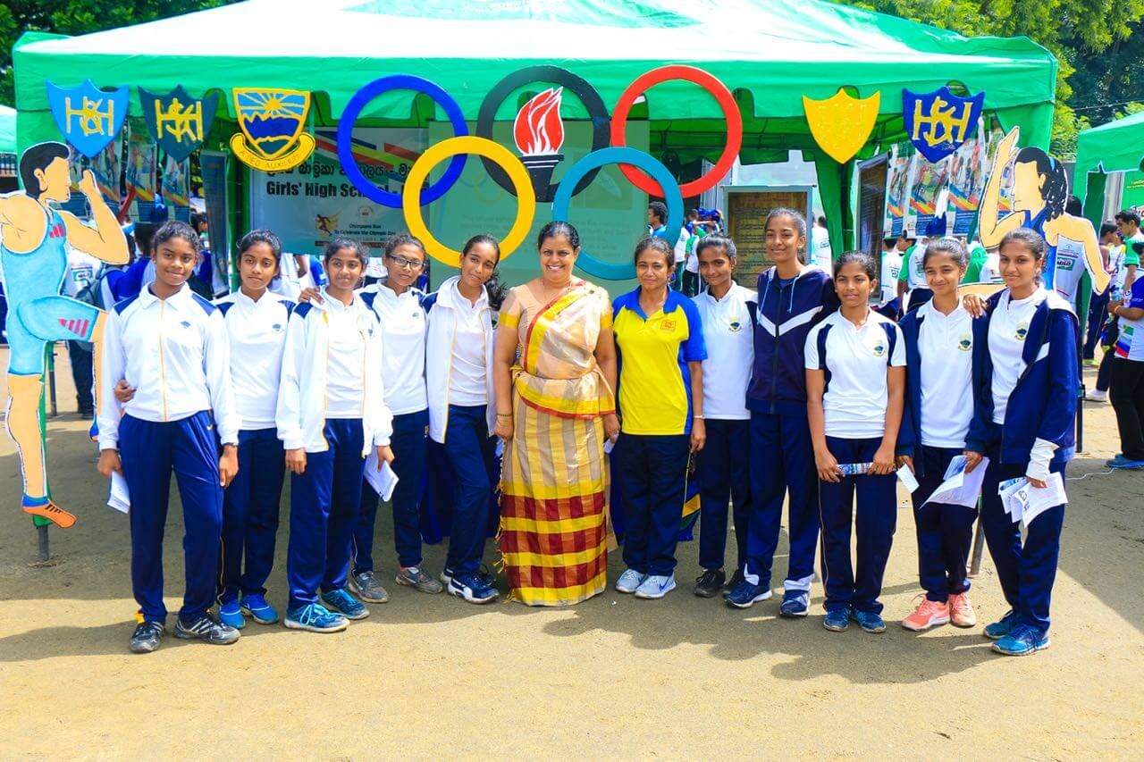 Olympians Run ,Biggest event to celebrate Olympic Day in Sri Lanka ever