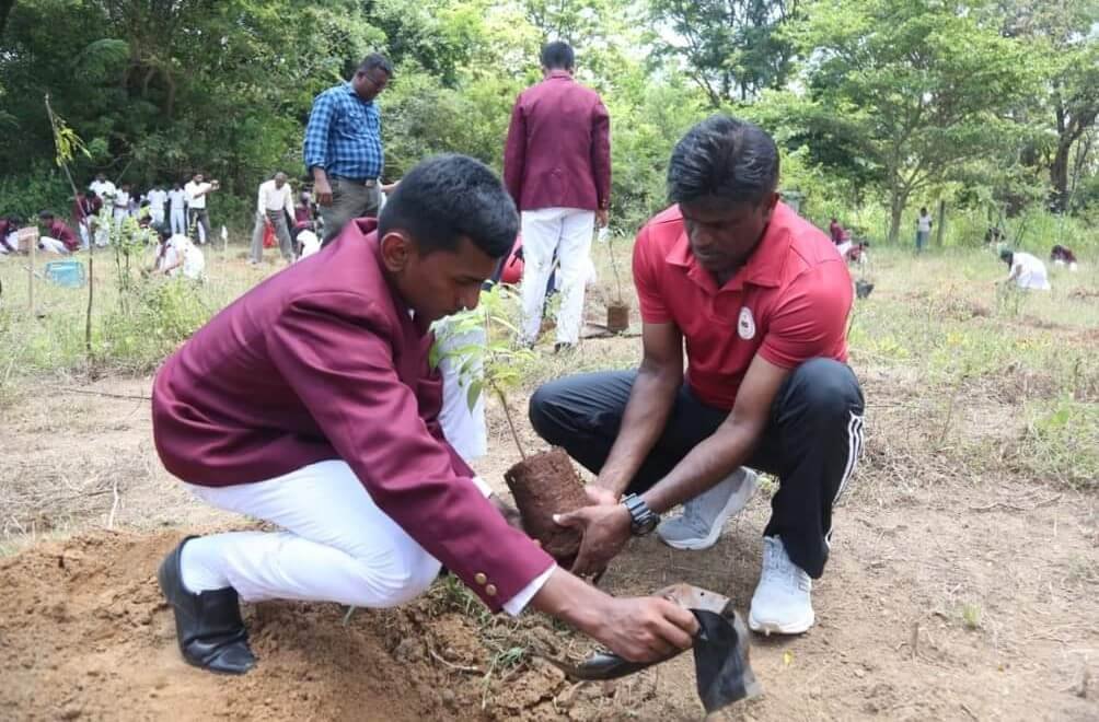 Tree Planting Polonnaruwa