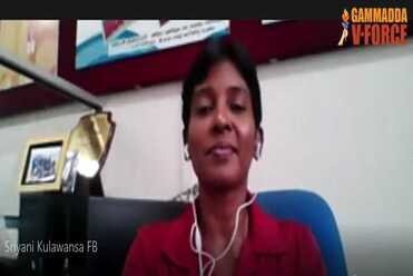SLO President Sriyani Kulawansha With V-Force