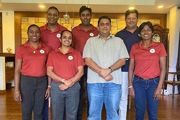 Sri Lanka Olympians met Hon. Shasheendra Rajapaksha