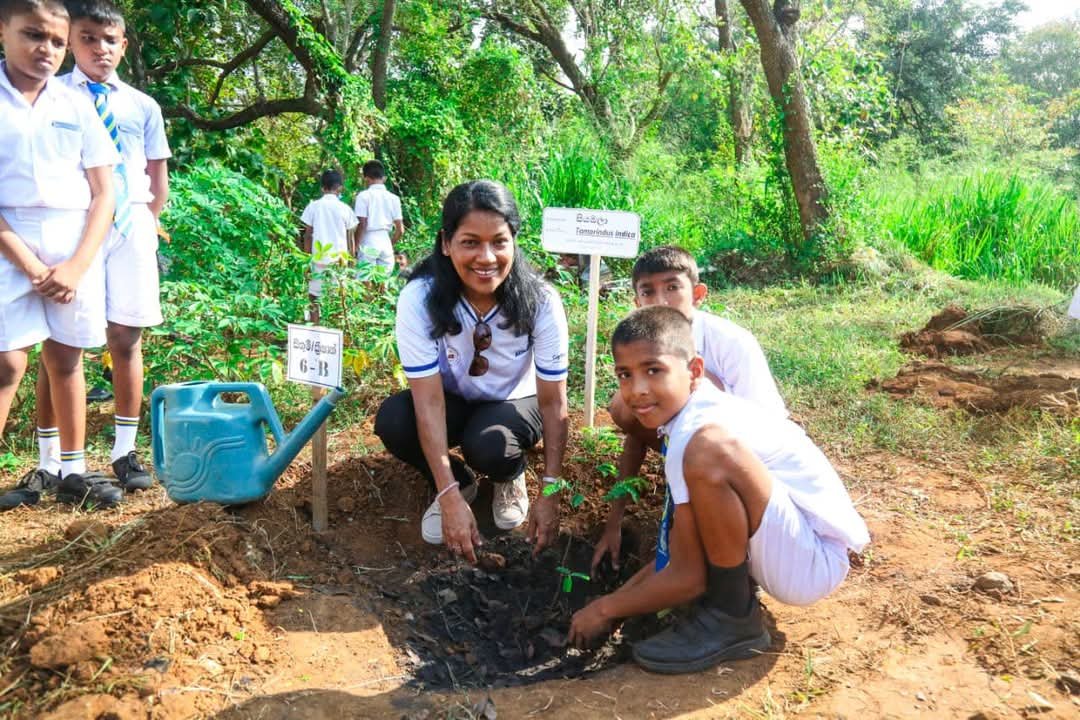 Tree Planting Polonnaruwa